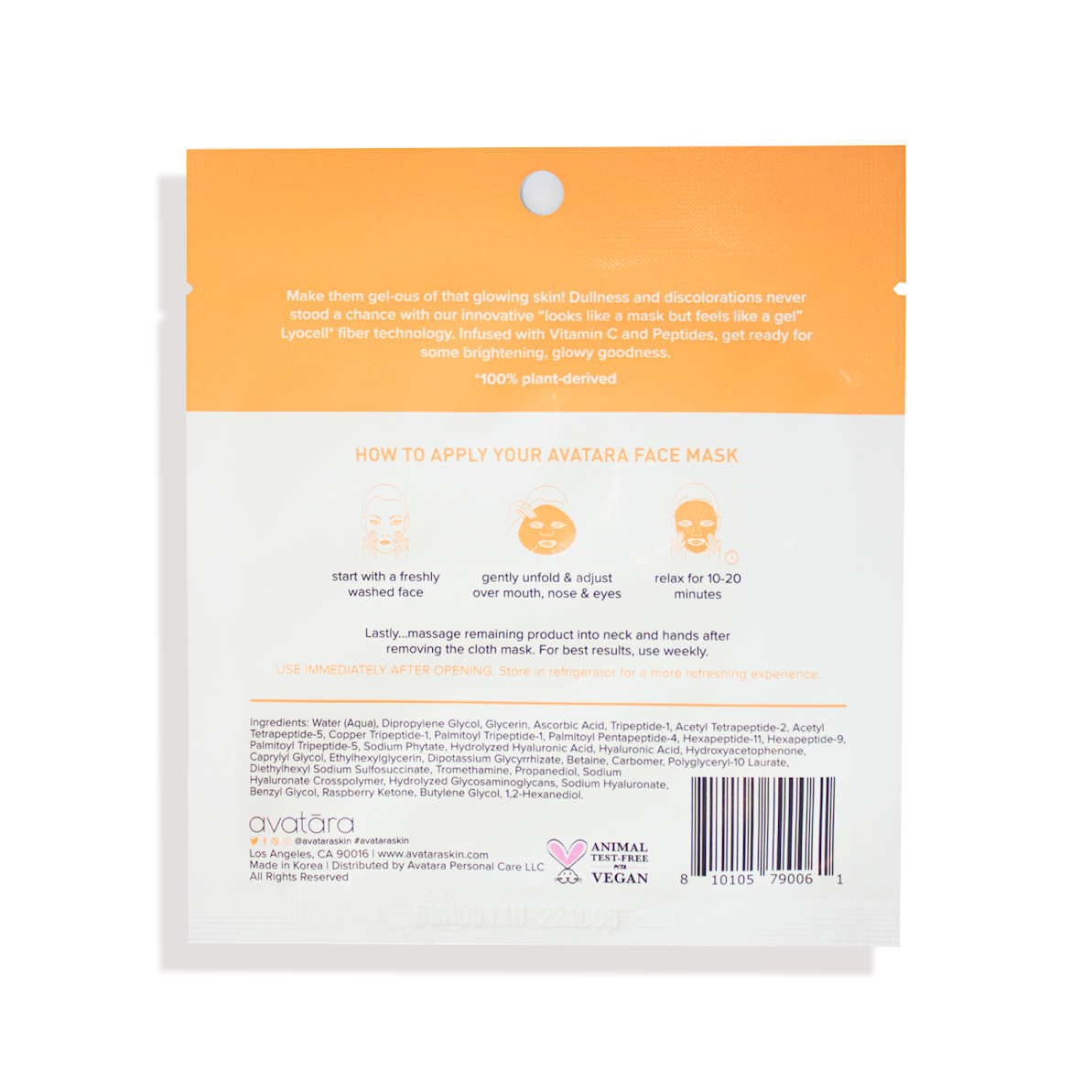 You C This? Vitamin C Water Gel Face Mask