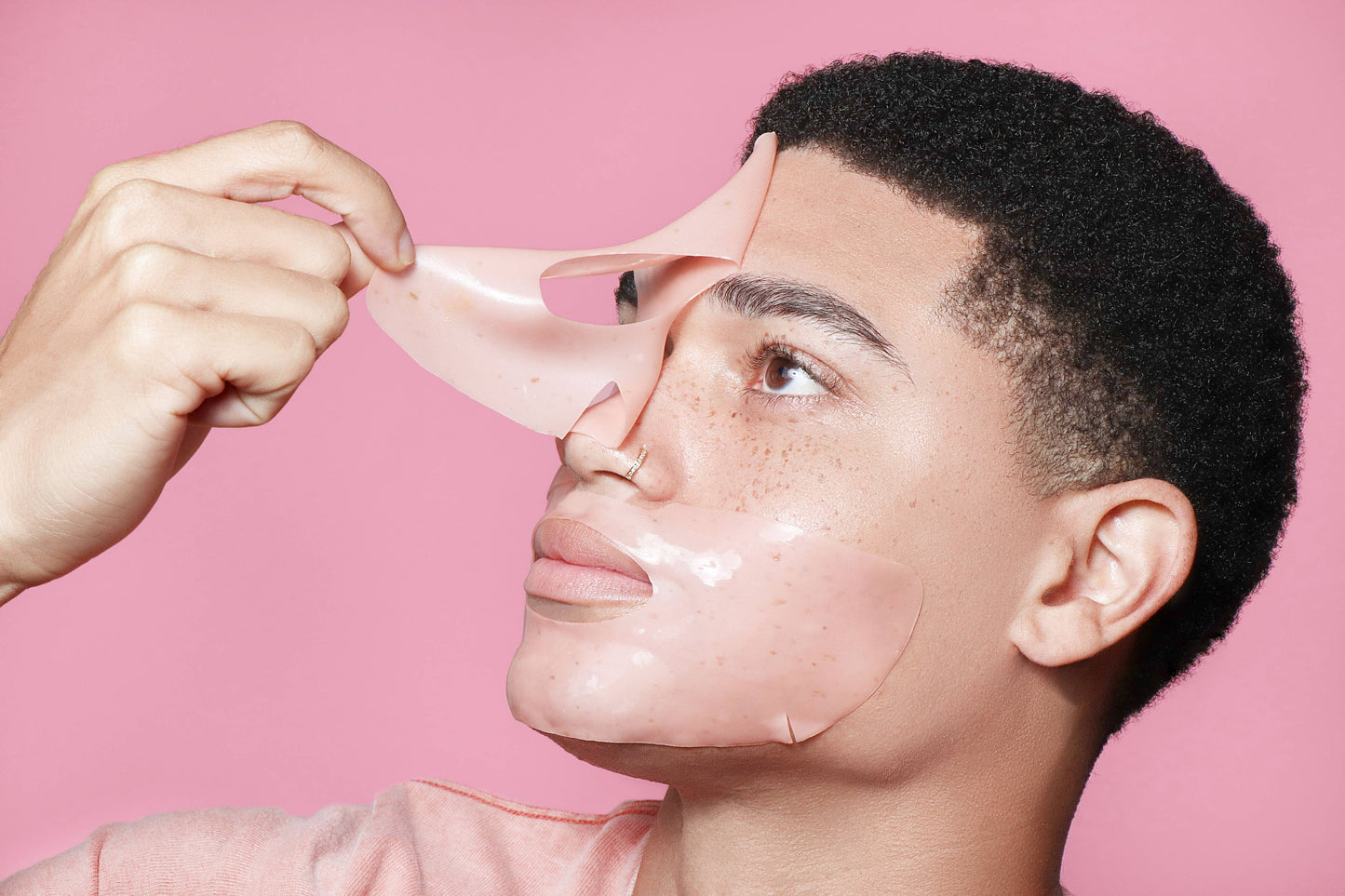 Rose Boba Illuminating Hydrogel Face Mask