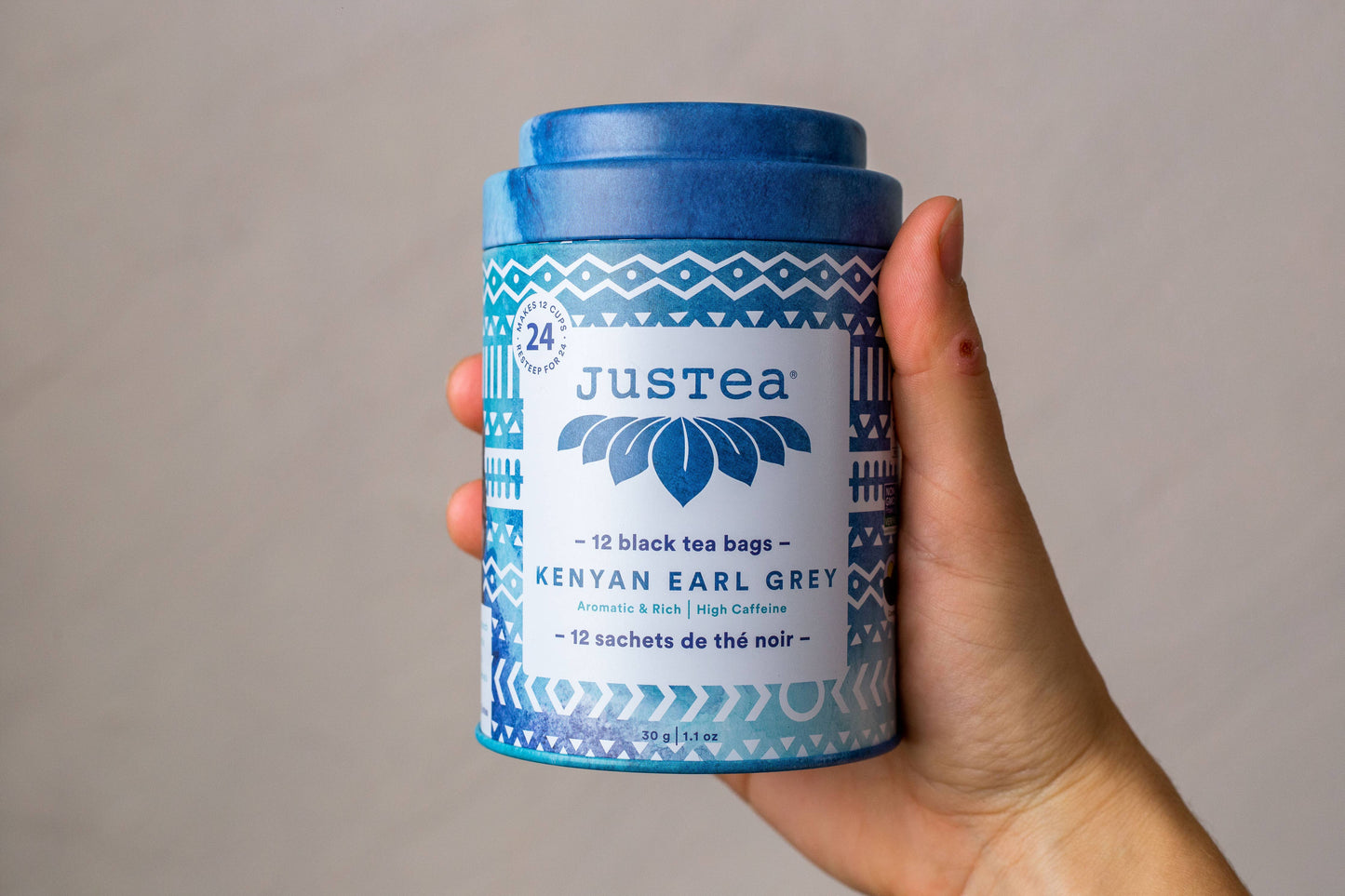 Kenyan Earl Grey Tea Bag Tin - Organic