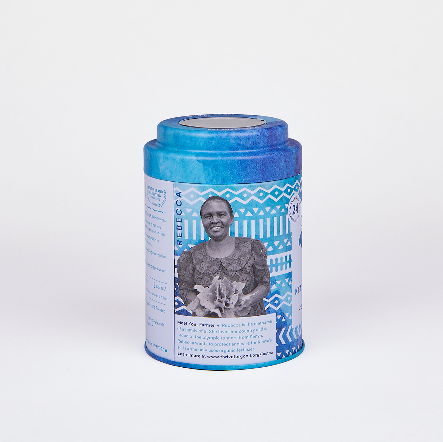 Kenyan Earl Grey Tea Bag Tin - Organic