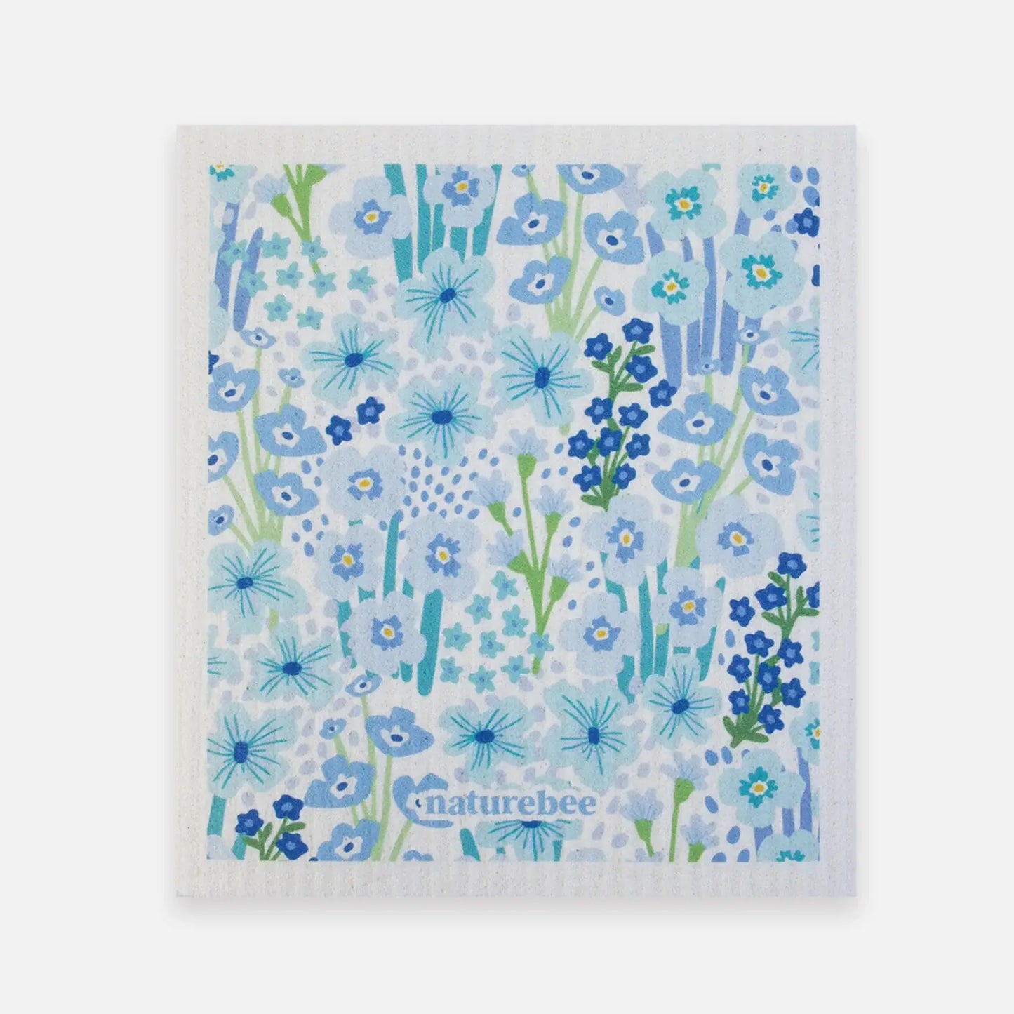 Yellow Floral - Swedish Dishcloths