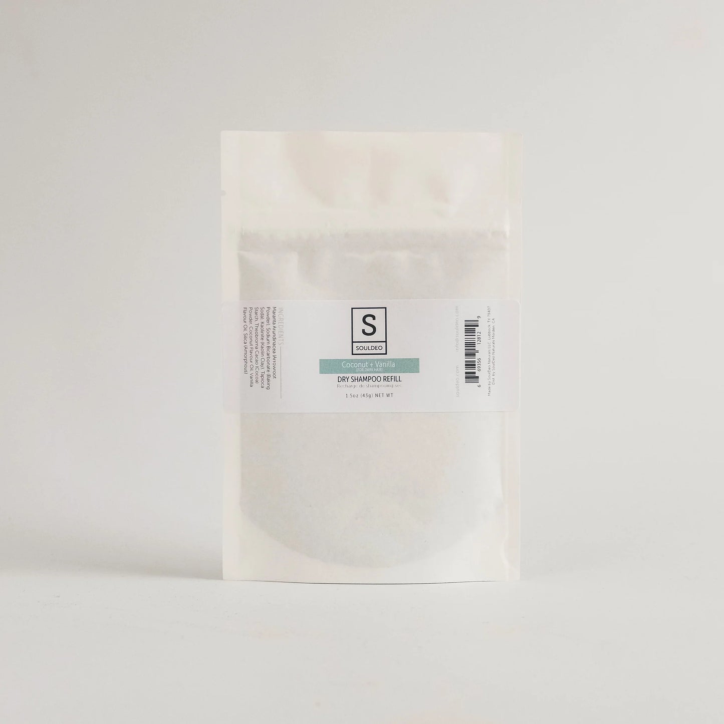 Dry Shampoo Refill Packets 1.5oz