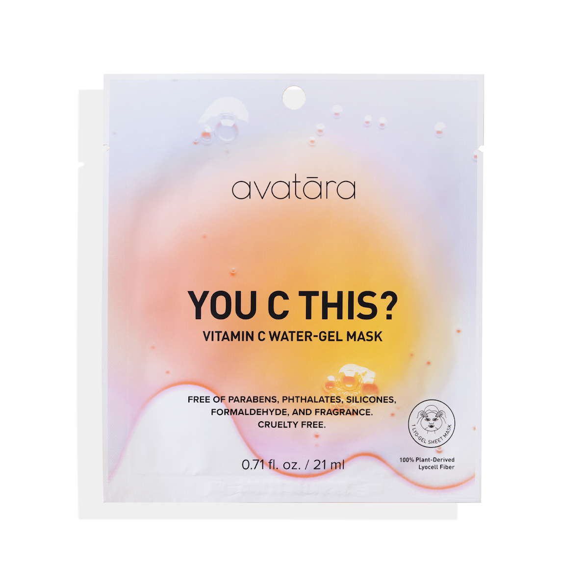 You C This? Vitamin C Water Gel Face Mask