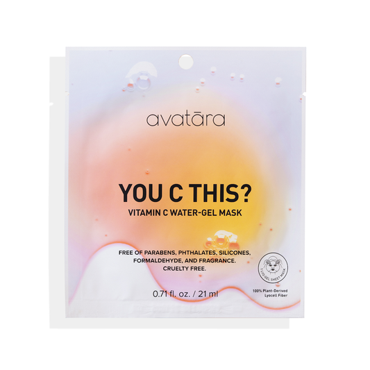 You C This? Vitamin C Water Gel Face Mask