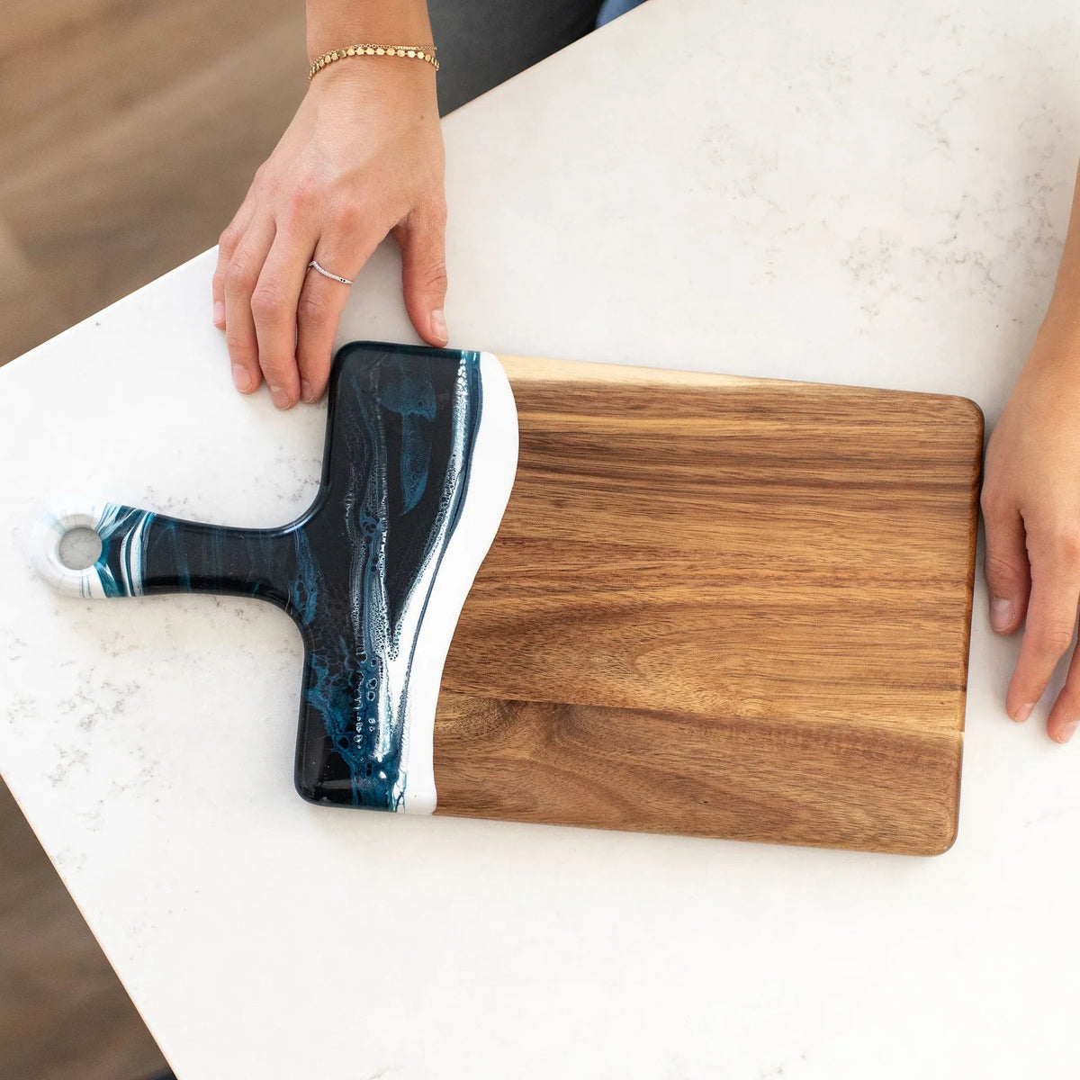 Acacia Handled Charcuterie Board