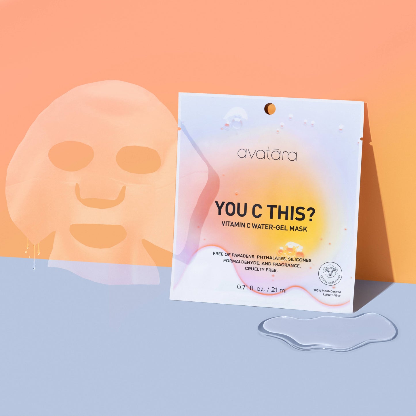 You C This? Vitamin C Water Gel Face Mask