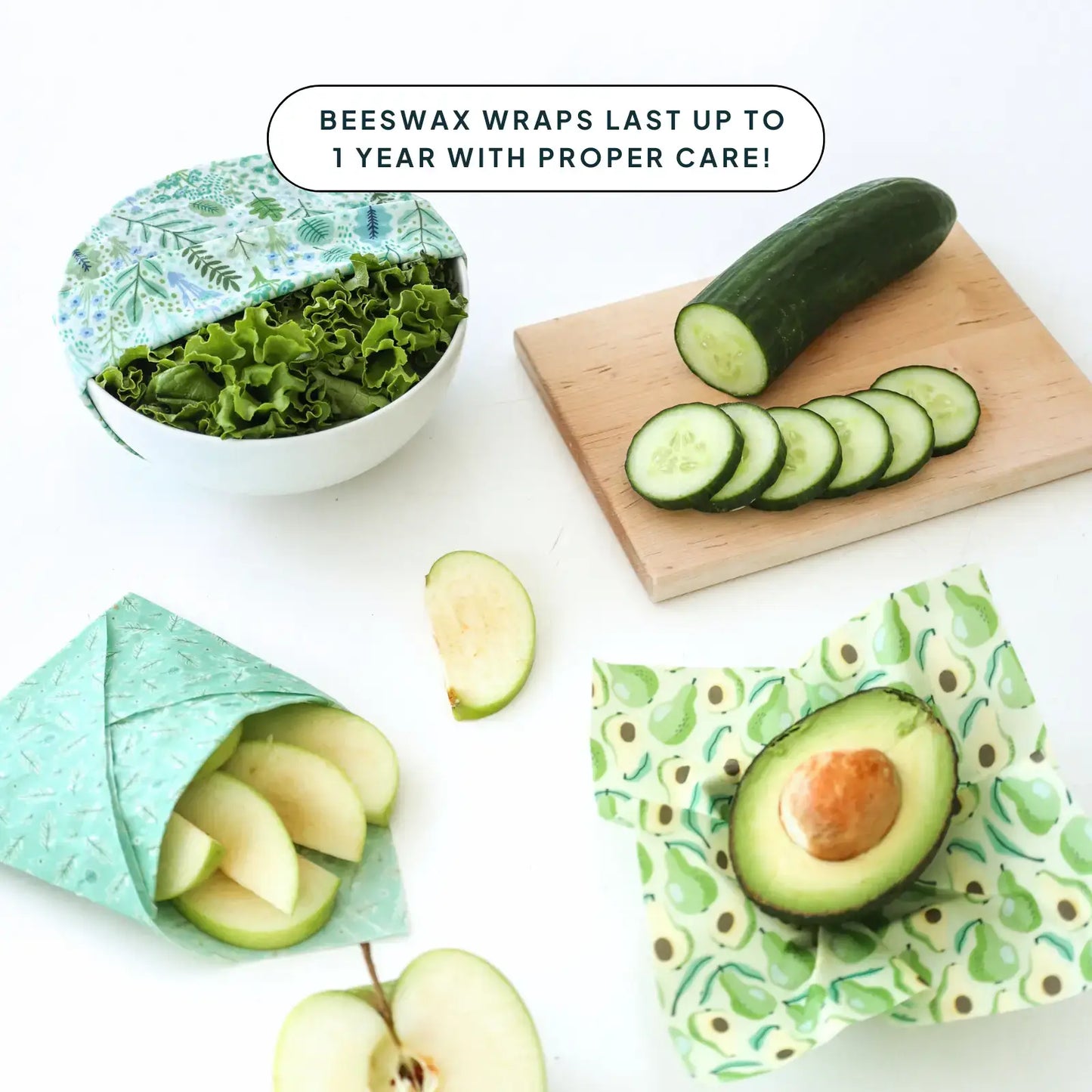 Blue - Beeswax Wrap Variety Sets