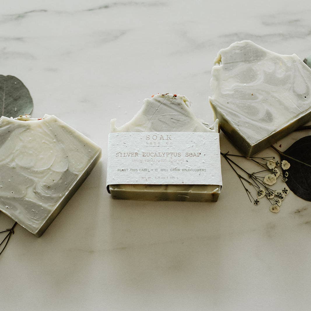 Silver Eucalyptus Soap Bar