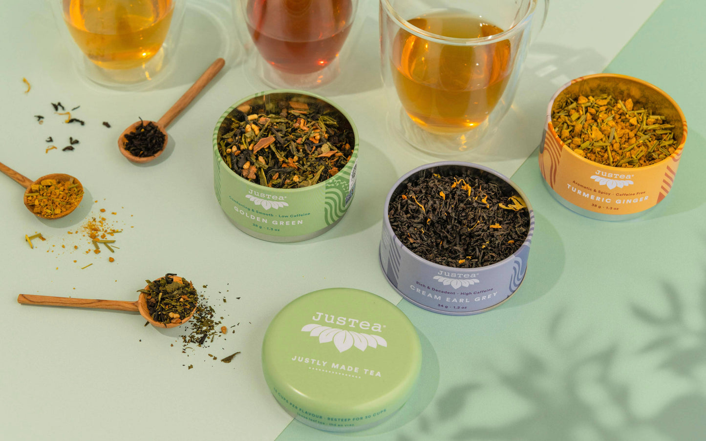 Assorted Trio Tin & Spoon - Organic