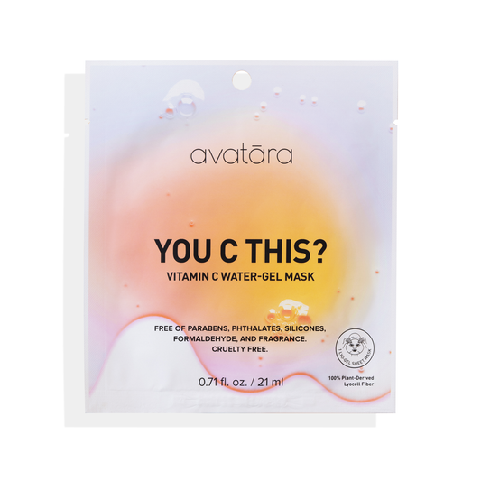 You C This? Vitamin C Water Gel Face Mask