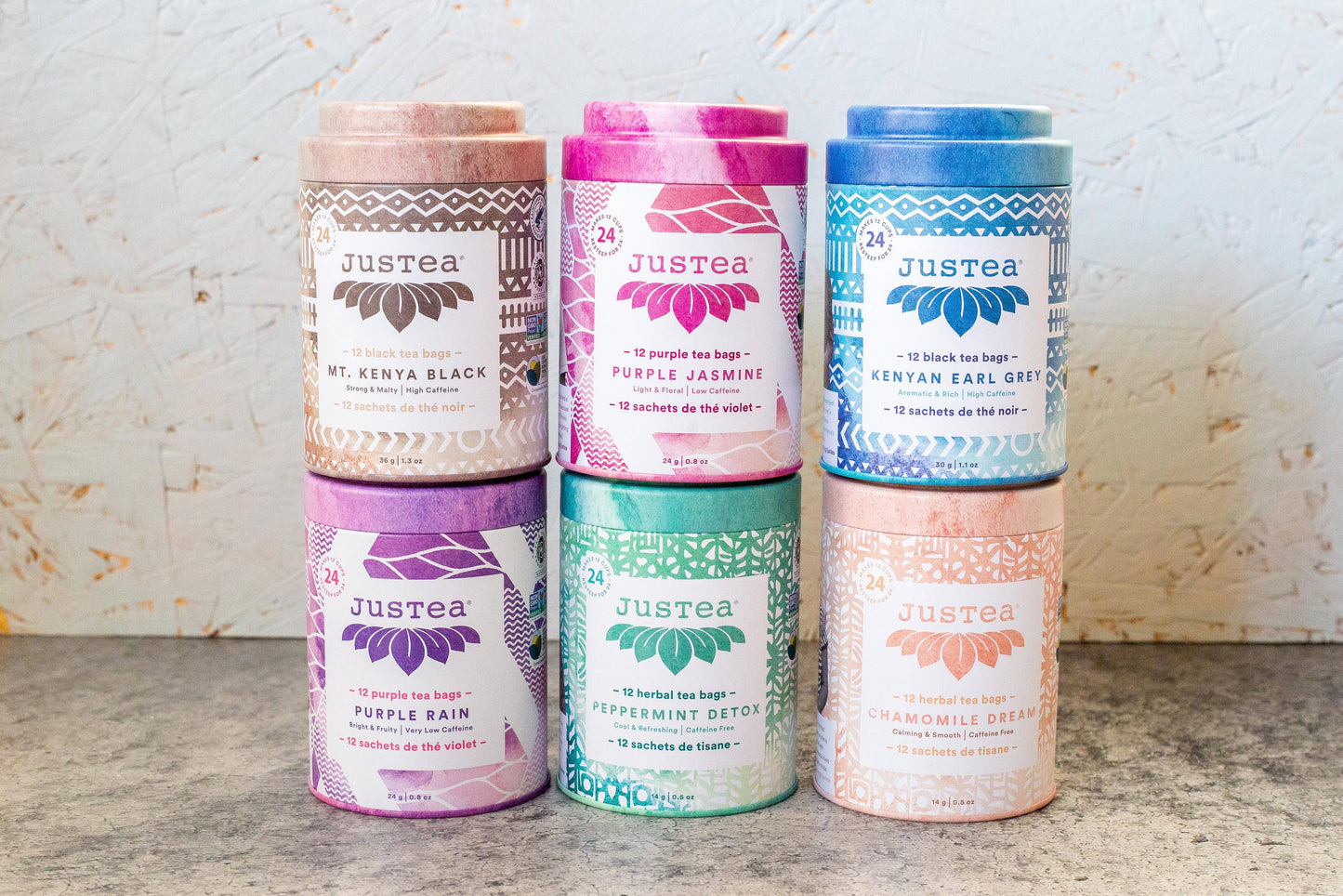 Purple Rain Tea Bag Tin - Organic