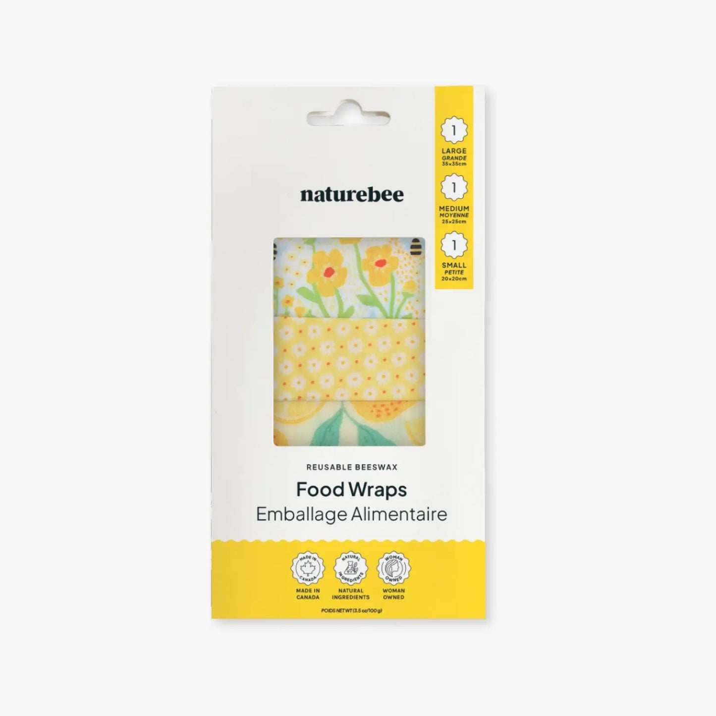 Yellow - Beeswax Wrap Variety Sets