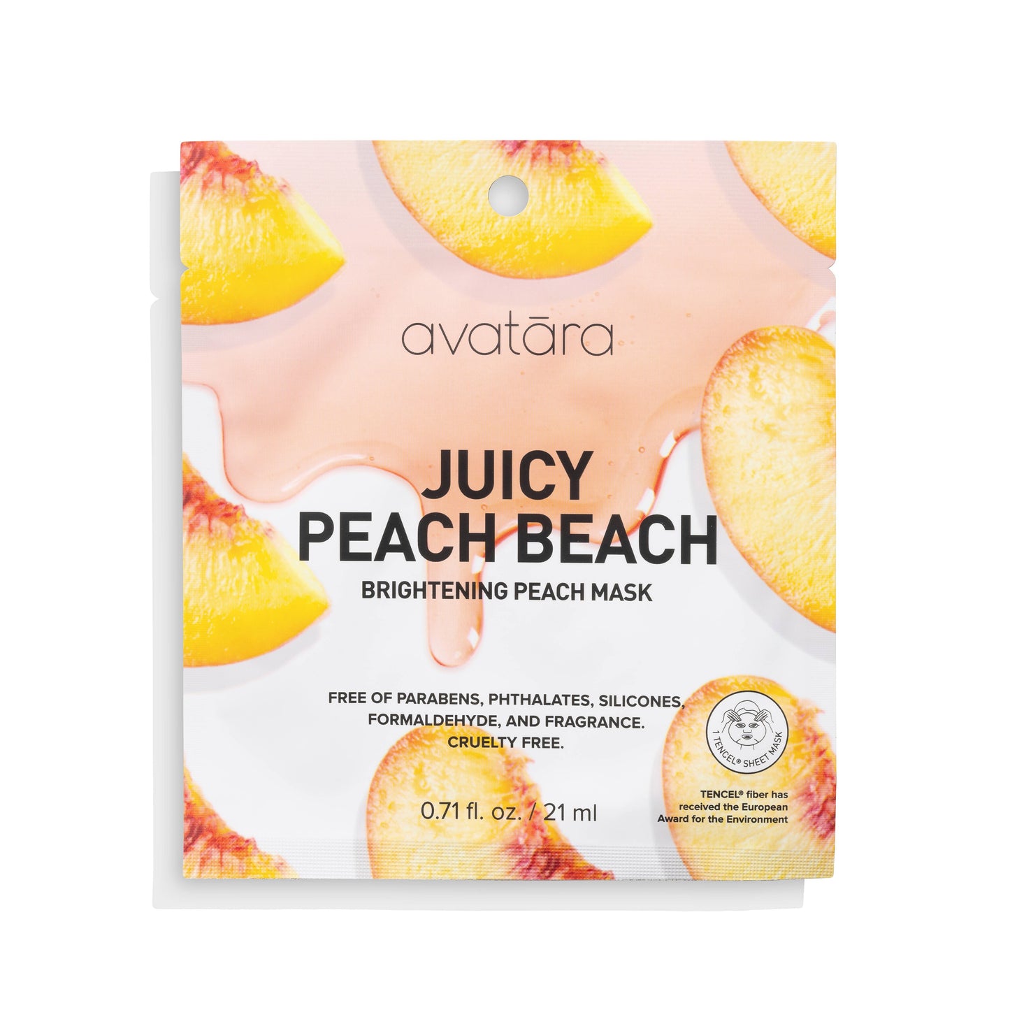 Peach Beach Brightening Face Mask