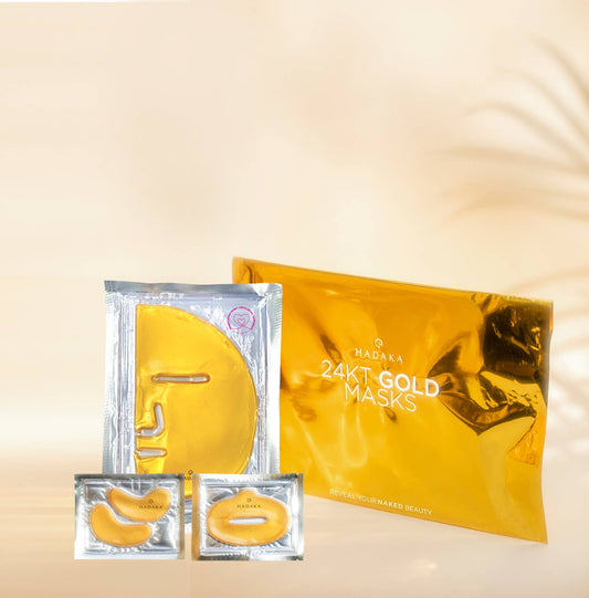 24KT Gold Mask Trio