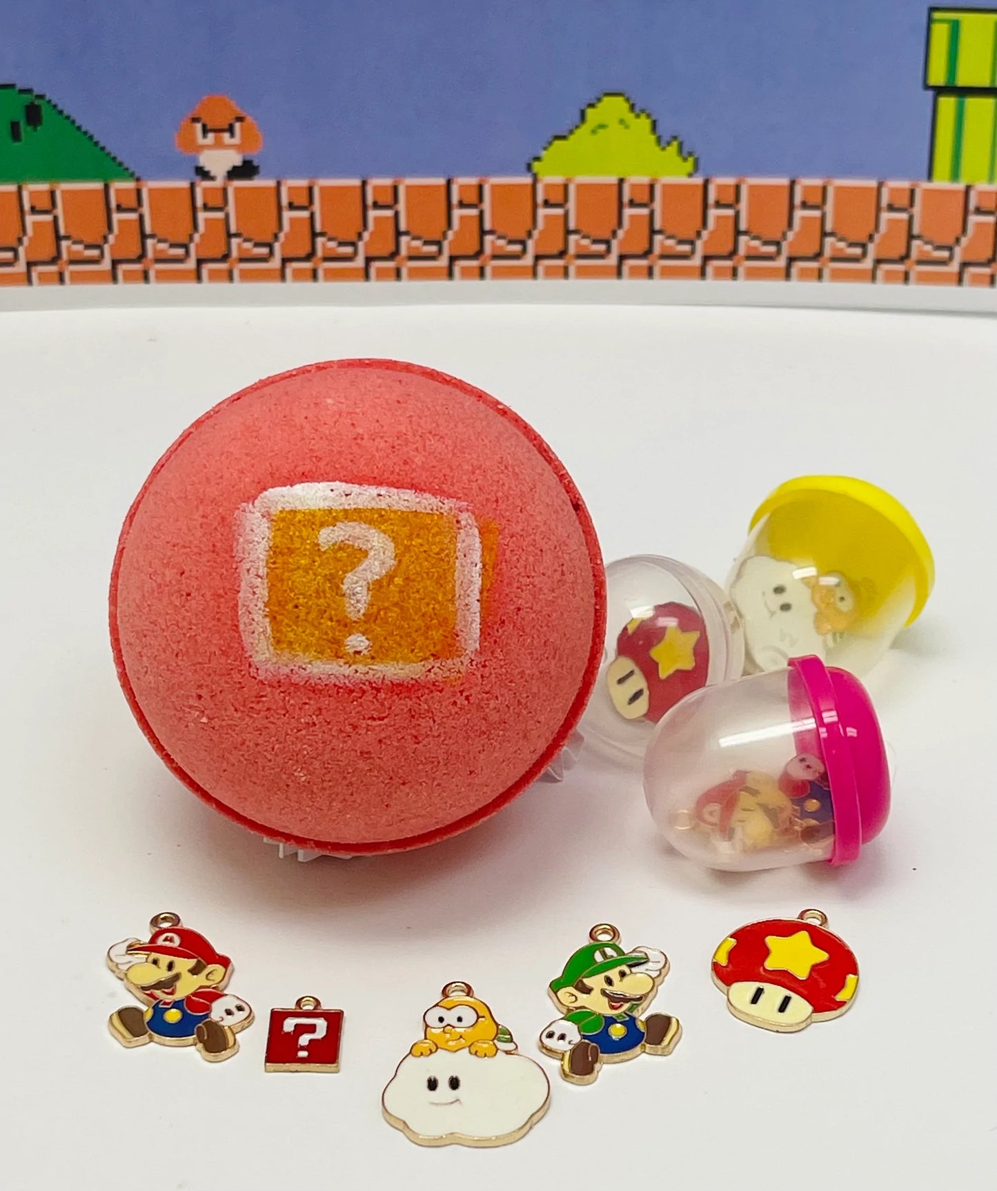 Mario Toy Surprise Bath Bomb