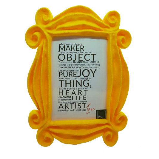 Friends Yellow Peephole Door Frame