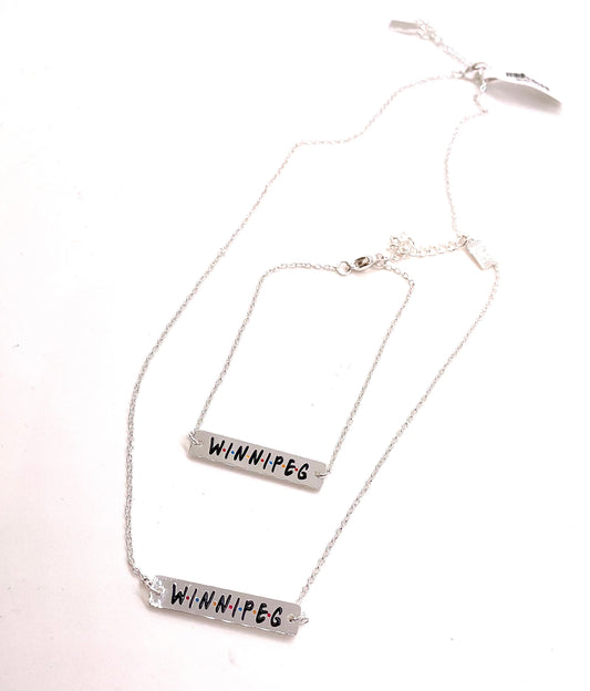 Winnipeg Bar Necklace