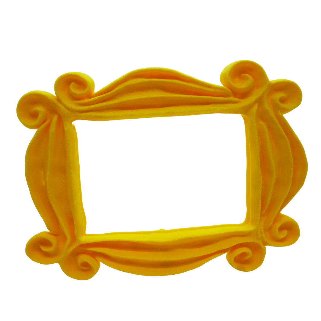 Friends Yellow Peephole Door Frame