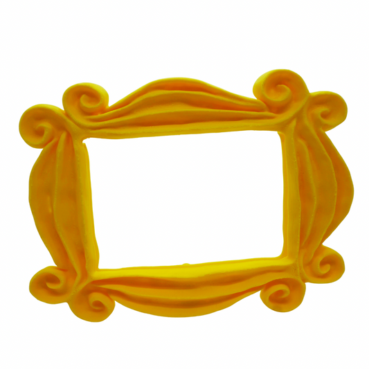 Friends Yellow Peephole Door Frame